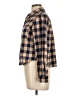 Forever 21 100% Cotton Plaid Brown Long Sleeve Button-Down Shirt Size L - photo 5