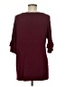 Coco And Main Burgundy 3/4 Sleeve Top Size M - photo 2