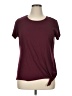 Apt. 9 Burgundy Short Sleeve Top Size XL - photo 1