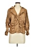 Jaipur 100% Polyester Brown 3/4 Sleeve Blouse Size M - photo 1