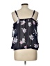 Torrid 100% Polyester Blue Sleeveless Blouse Size Lg Plus (0) - photo 2