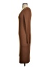 Final Touch Solid Brown Casual Dress Size S - photo 5