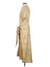 CAARA 100% Polyester Floral Tan Casual Dress Size S - photo 5
