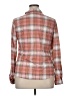 Passport Plaid Orange Long Sleeve Button-Down Shirt Size XL - photo 2