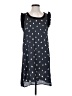 Assorted Brands 100% Polyester Polka Dots Black Casual Dress Size S - photo 1
