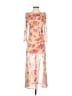 Shein Floral Pink Cocktail Dress Size S - photo 1
