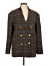 Mali Studios Plaid Brown Blazer Size M - photo 1