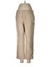 Elevenses Solid Tan Linen Pants Size 8 - photo 1
