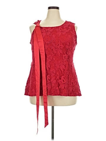 Lela Rose Sleeveless Blouse (view 1)