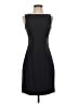 Theory 100% Polyester Solid Black Blue Cocktail Dress Size 2 - photo 1