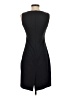 Theory 100% Polyester Solid Black Blue Cocktail Dress Size 2 - photo 2