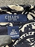 Chaps 100% Cotton Paisley Black Long Sleeve Blouse Size 1X - photo 7