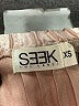 SEEK The Label 100% Polyester Metallic Silver Formal Skirt Size XS - photo 4