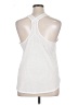 Athleta 100% Polyester White Sleeveless T-Shirt Size XL - photo 2