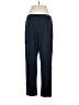 Soft Surroundings Solid Blue Track Pants Size M (estimated) - photo 2