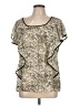 AB Studio 100% Polyester Gold Cardigan Size L - photo 1