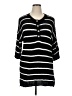 Unbranded 100% Viscose Stripes Black Pullover Sweater Size XL - photo 1