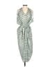Mirth Chevron-herringbone Green Jumpsuit Size S - photo 1