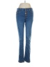 Assorted Brands Chevron-herringbone Blue Jeans Size M (estimated) - photo 1