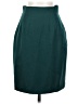 Casual Corner Solid Teal Formal Skirt Size 4 - photo 1