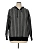 J by Joie Chevron-herringbone Black Pullover Sweater Size 1X - photo 1