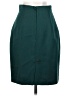 Casual Corner Solid Teal Formal Skirt Size 4 - photo 2