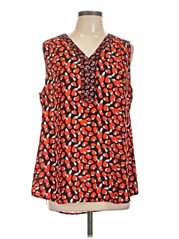 Tahari by ASL Sleeveless Blouse (view 1)