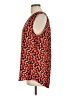 Tahari by ASL 100% Polyester Orange Sleeveless Blouse Size L - photo 5