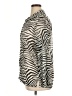 Liz Claiborne 100% Polyester Animal Print Silver Long Sleeve Blouse Size XL - photo 5