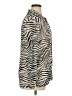 Liz Claiborne 100% Polyester Animal Print Silver Long Sleeve Blouse Size XL - photo 4