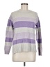 Time and Tru Stripes Purple Pullover Sweater Size M - photo 1