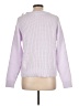 Time and Tru 100% Recycled Polyester Purple Pullover Sweater Size L - photo 2