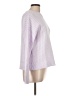 Time and Tru 100% Recycled Polyester Purple Pullover Sweater Size L - photo 4