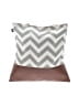 Assorted Brands Chevron-herringbone Gray Tote One size - photo 3