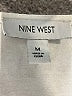 Nine West White Sleeveless Blouse Size M - photo 6