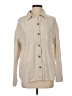 Hollister Houndstooth Tan Long Sleeve Button-Down Shirt Size S - photo 1