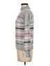 St. John's Bay Stripes Gray Turtleneck Sweater Size S - photo 5