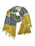 Hat Attack 100% Acrylic Plaid Yellow Blue Scarf One size - photo 1