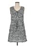 Speed Control Polka Dots Gray Casual Dress Size M - photo 1
