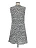 Speed Control Polka Dots Gray Casual Dress Size M - photo 2