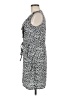 Speed Control Polka Dots Gray Casual Dress Size M - photo 5