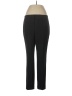 Ecru Chevron-herringbone Black Dress Pants Size 10 - photo 1