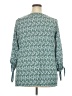 Max Studio Teal 3/4 Sleeve Blouse Size 20 (estimated) - photo 2