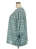 Max Studio Teal 3/4 Sleeve Blouse Size 20 (estimated) - photo 5