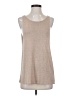 Truly Madly Deeply Tan Sleeveless Top Size S - photo 1