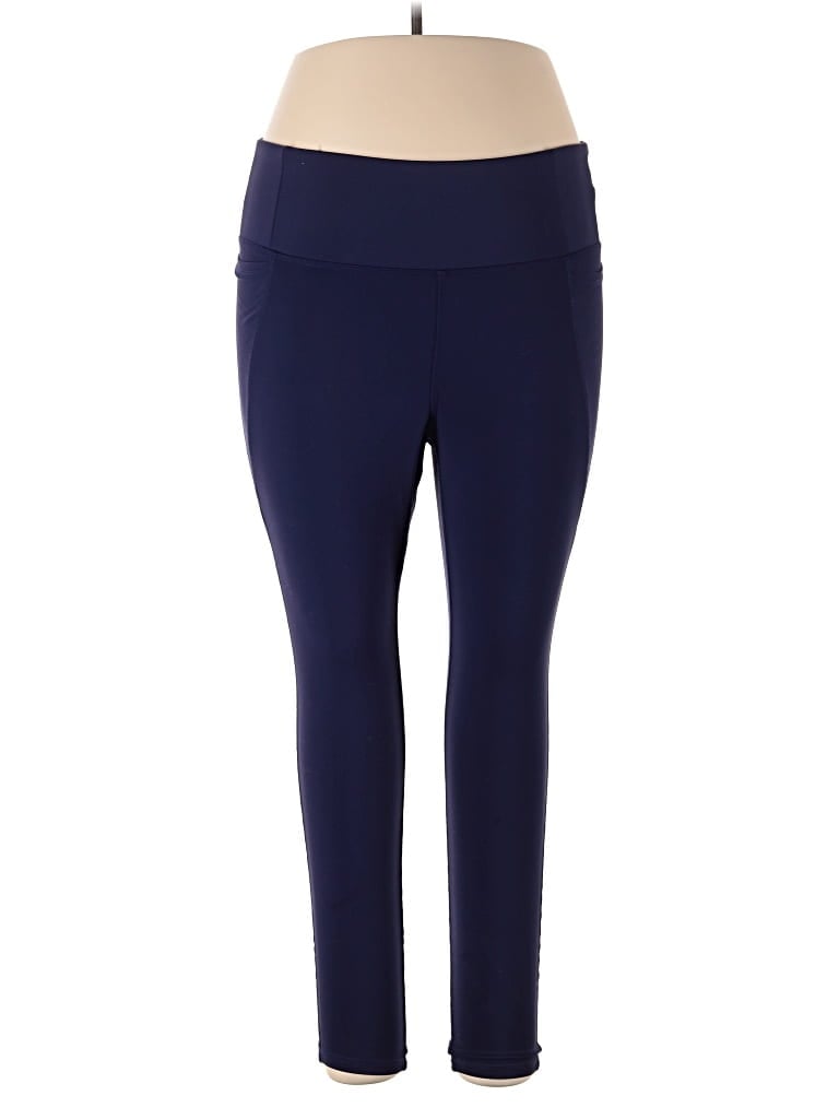 Pre-owned Livi Active Pants In Blue