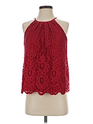 Blue Rain Sleeveless Blouse (view 1)