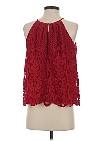 Blue Rain Sleeveless Blouse (view 2)