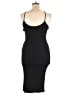 Assorted Brands Solid Black Cocktail Dress Size XXL - photo 2