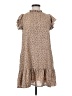 Pinch 100% Polyester Animal Print Tan Casual Dress Size S - photo 1